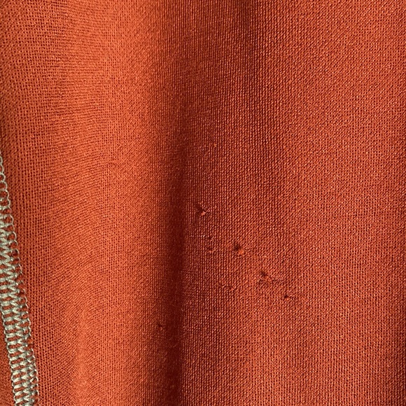 A pair of TWO LL Bean Adult Men’s L Long Sleeve Quarter Zip Pullover 1/4 - Picture 8 of 8